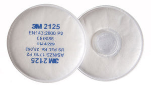 3M 2125 P2 FILTER - 1 pack 20 filters (not pairs)