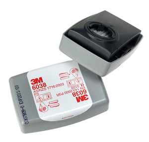 3M 6038 P3R HF ENCAPSULATED - 1 pack 20 filters (not pairs)