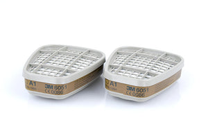 3M 6051 A1 FILTER 1 pack 8 filters - (not pairs)