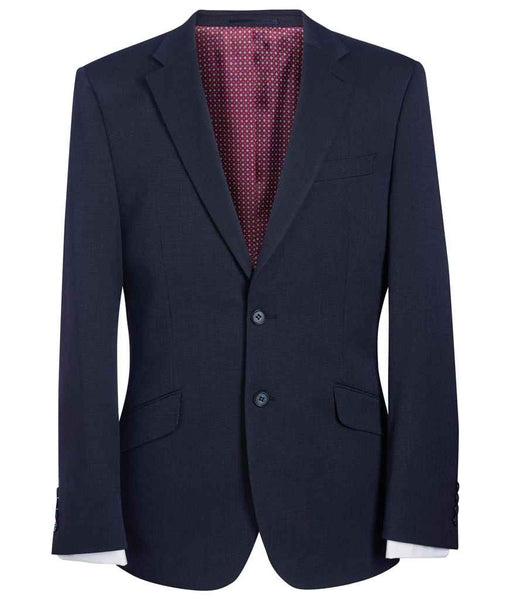 BK210 Navy Pindot Front