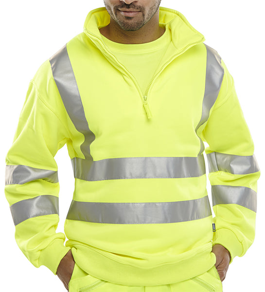 SWEATSHIRT ZIPPED EN471